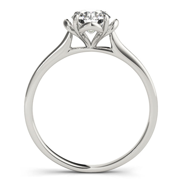 0.33 CT Round Diamond Solitaire Engagement Ring