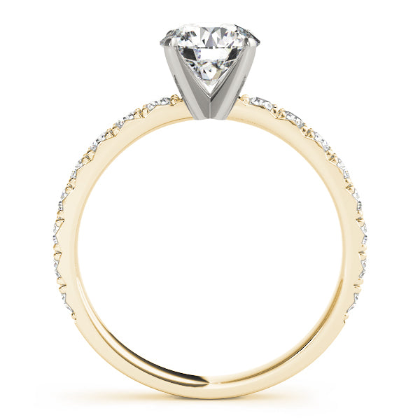 14K Yellow Gold 1.33ctw Diamond Engagement Ring