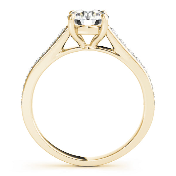 14K Yellow Gold 1.33ctw Round Diamond Ring