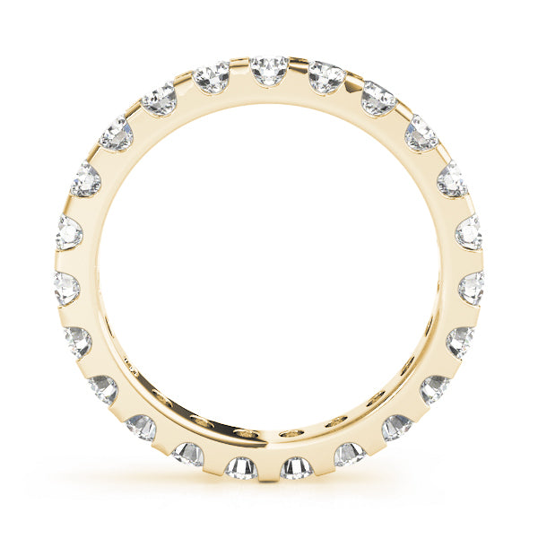 14K Yellow Gold Multi-Diamond Wedding Band