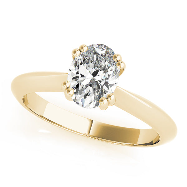 14K Yellow Gold 5/8 ct tw Solitaire Diamond Engagement Ring