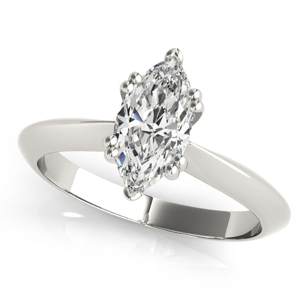 1.0 CT Marquise Diamond Solitaire Ring