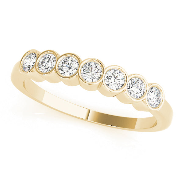 14K Yellow Gold Multi-Diamond Fashion Ring