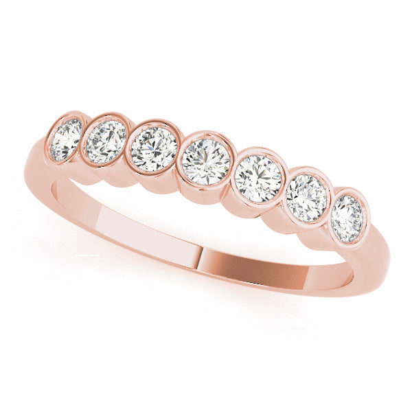 14K Rose Gold 5/8 ct Diamond Fashion Ring