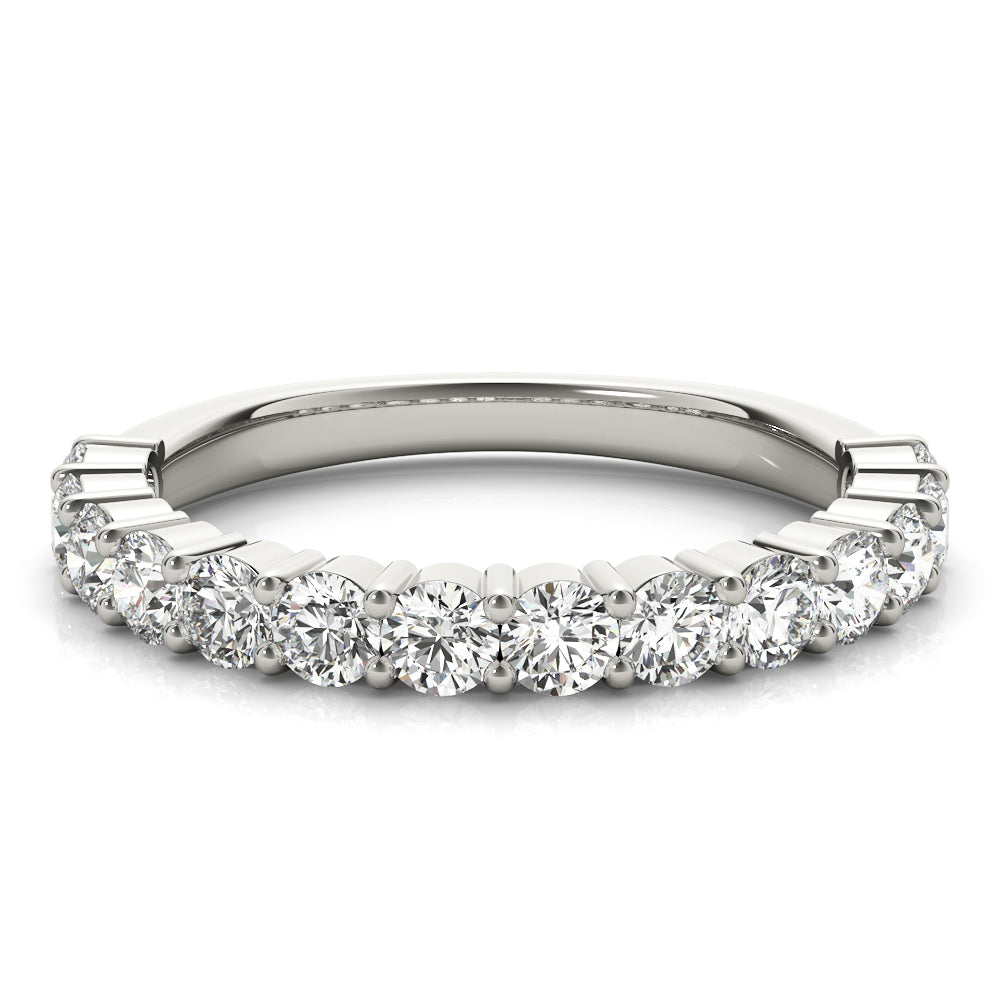 14-Diamond Round Wedding Ring