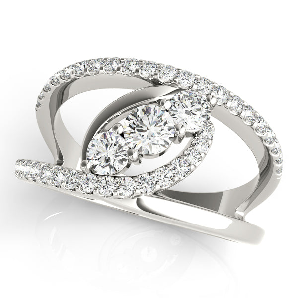 Diamond Multi-Stone Fashion Ring