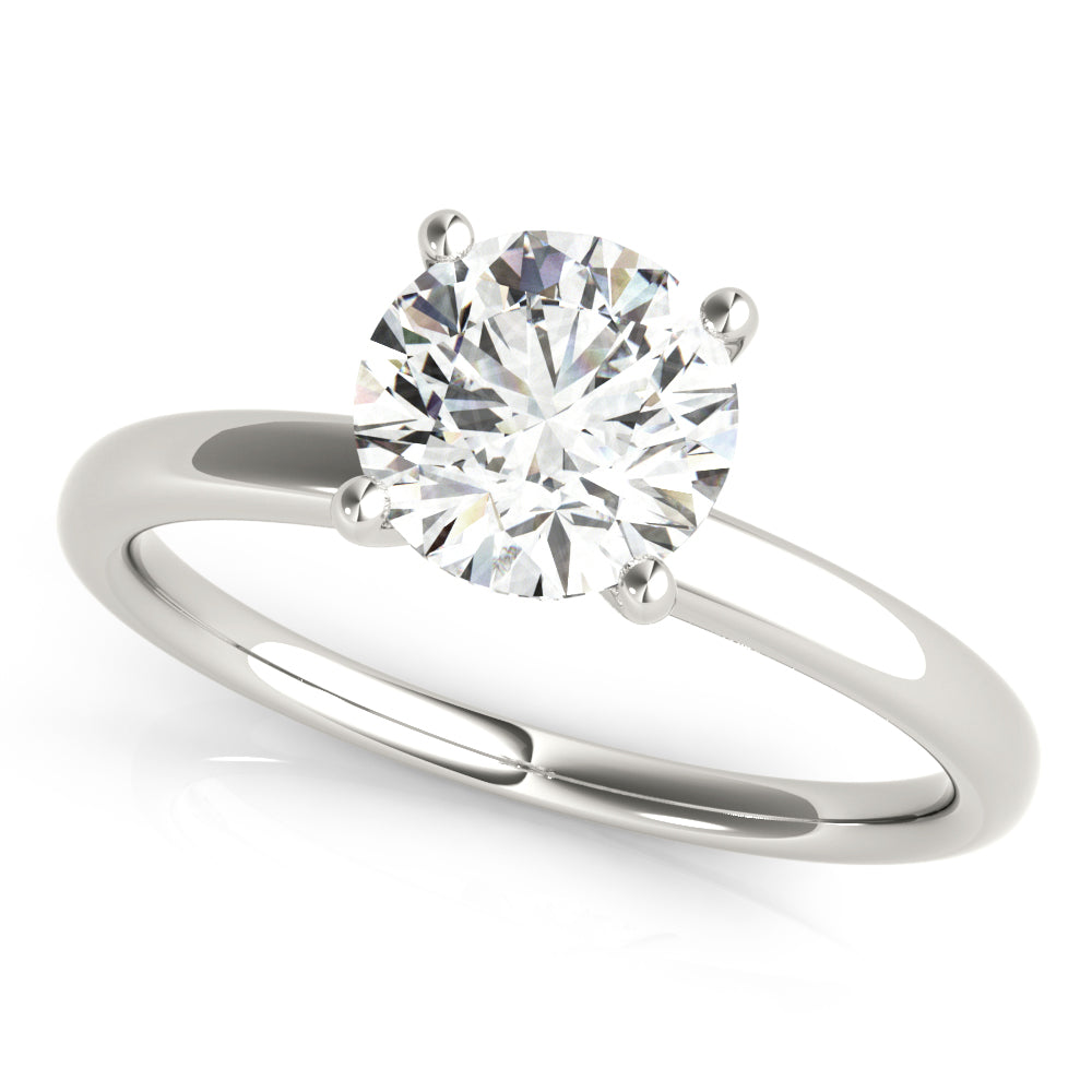 Round Diamond 1 CT Solitaire Ring
