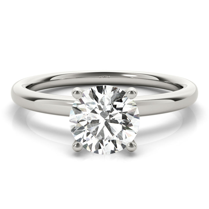 Round Diamond 1 CT Solitaire Ring
