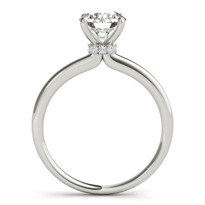 Round Diamond 1 CT Solitaire Ring
