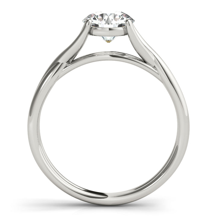 1.0 CT Round Diamond Solitaire Engagement Ring