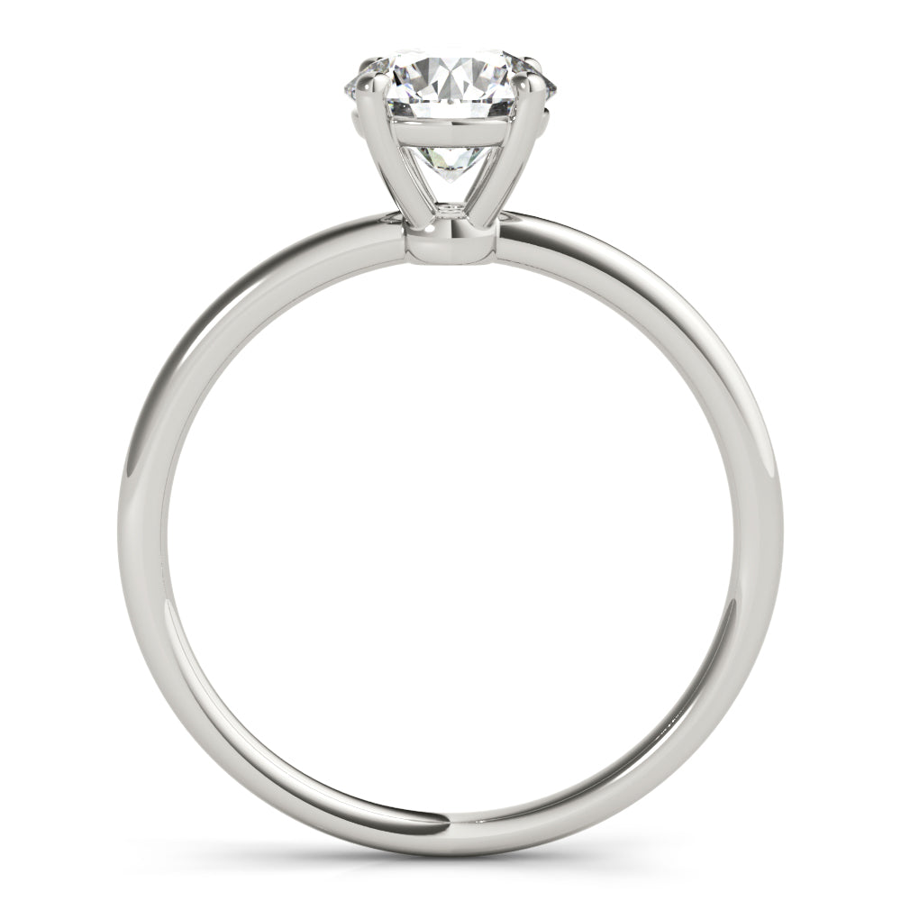 1.0 CT Round Diamond Engagement Solitaire Ring