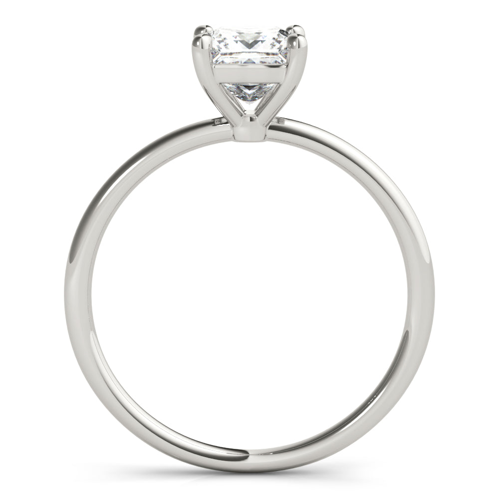 0.6CT Princess Diamond Solitaire Ring