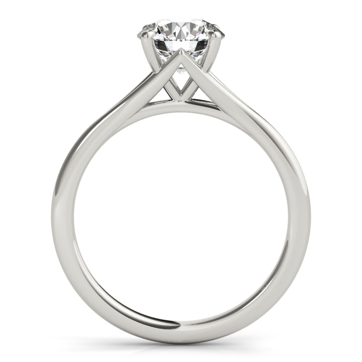 1.0 CT Round Diamond Solitaire Engagement Ring