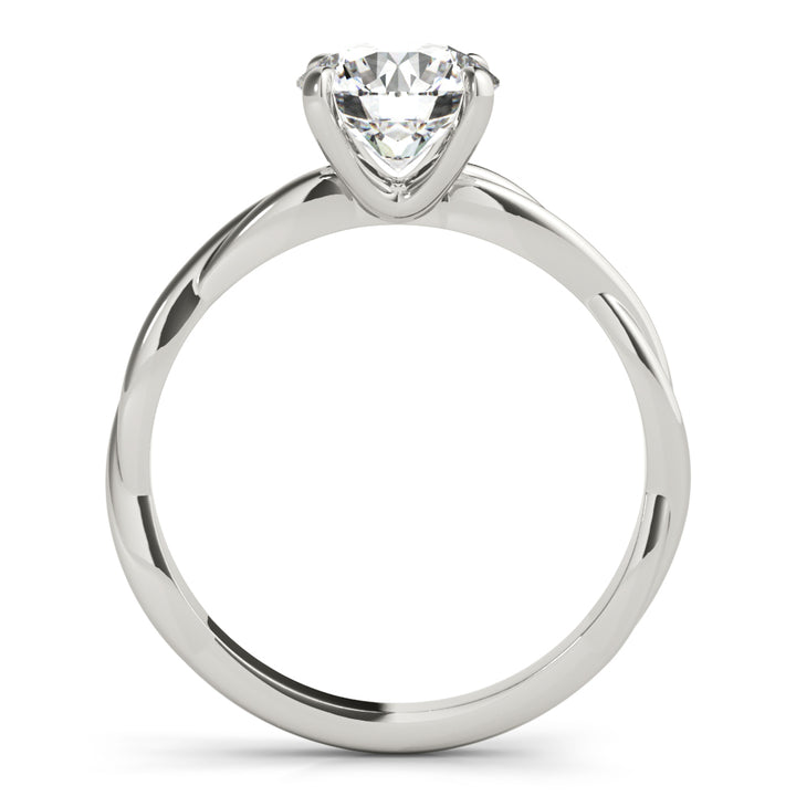 1.0 CT Round Diamond Solitaire Engagement Ring