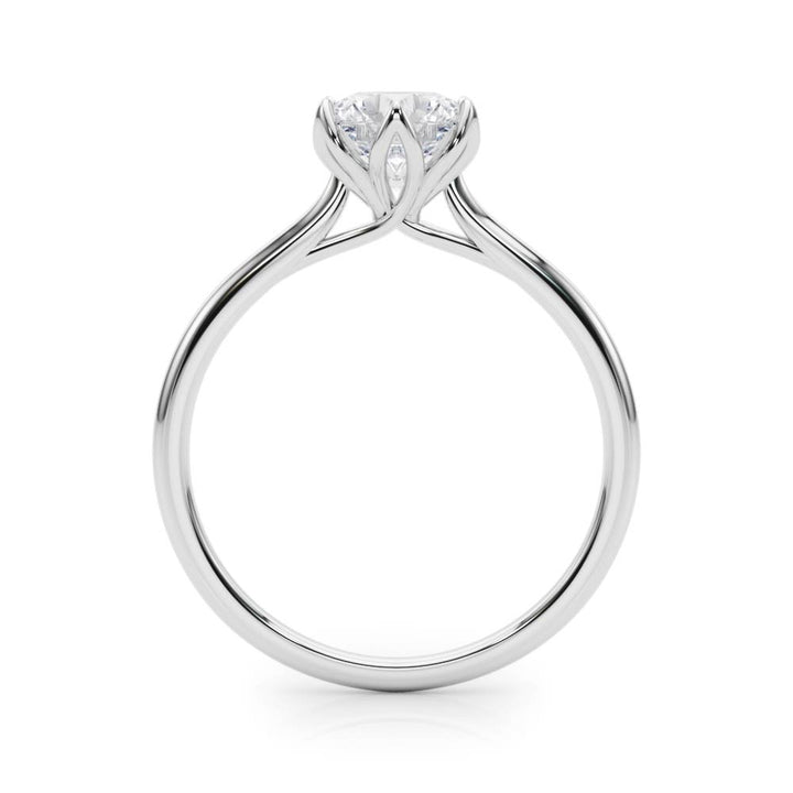 1.0 CT Round Diamond Engagement Solitaire Ring
