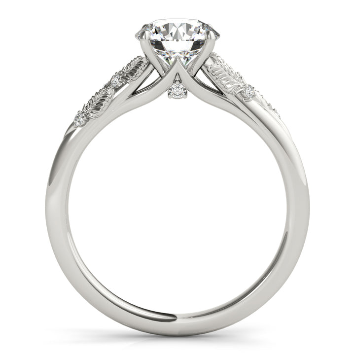 Round Diamond 1 CT Solitaire Engagement Ring
