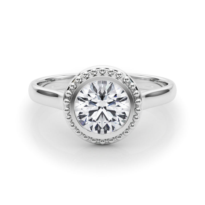 1.0 CT Round Diamond Engagement Solitaire Ring