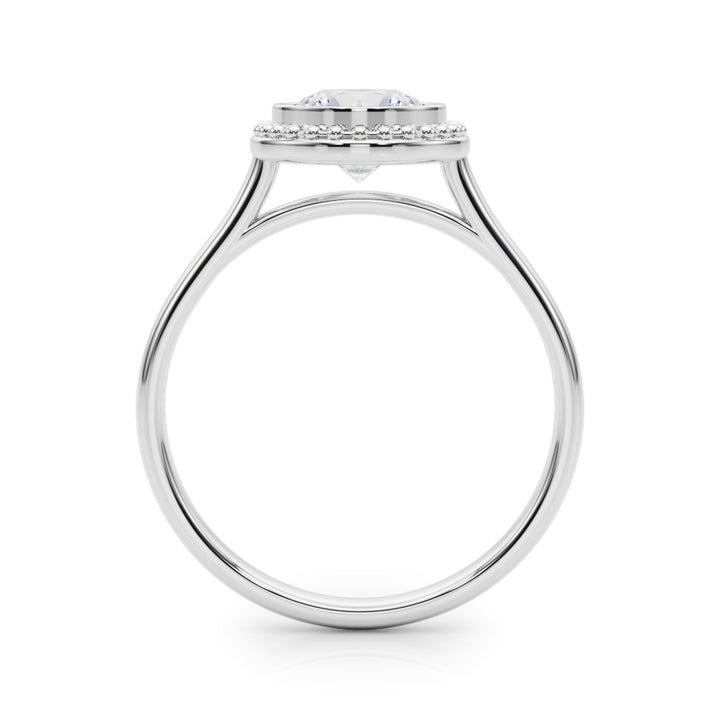 1.0 CT Round Diamond Engagement Solitaire Ring