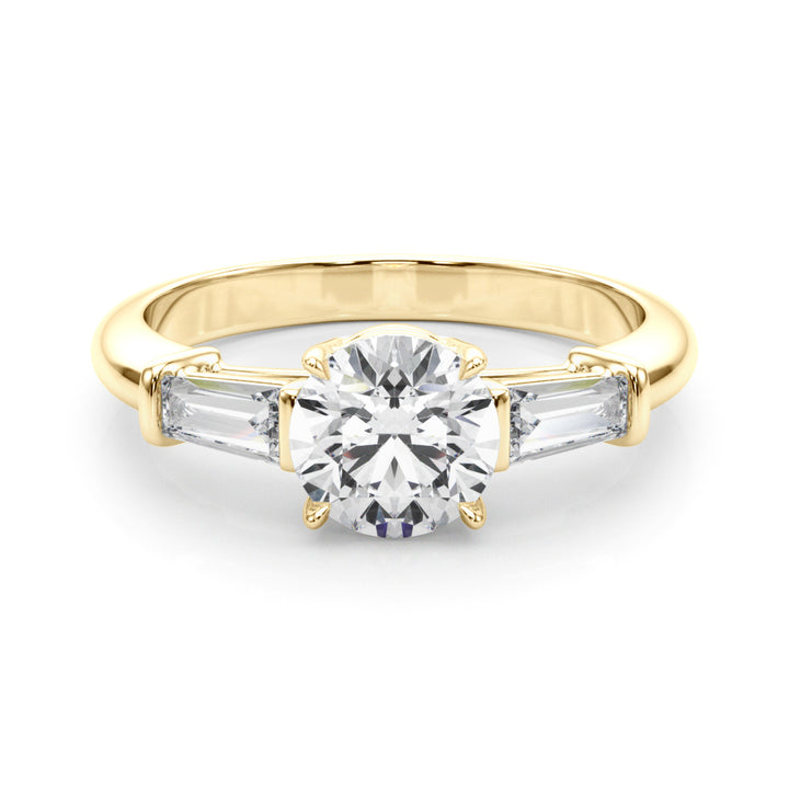 14K Yellow Gold Diamond Engagement Ring 1.5ctw