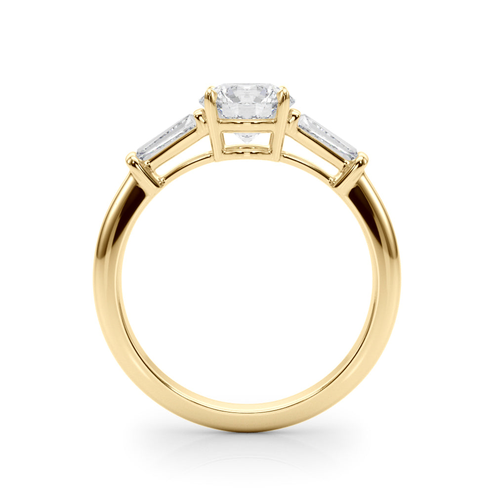 14K Yellow Gold Diamond Engagement Ring 1.5ctw