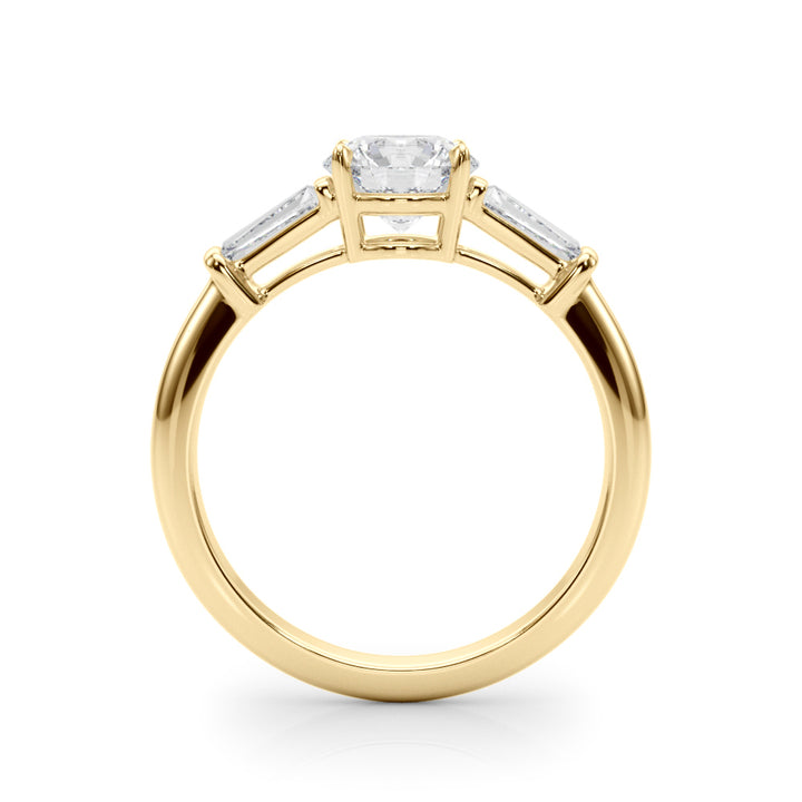 14K Yellow Gold Diamond Engagement Ring 1.5ctw