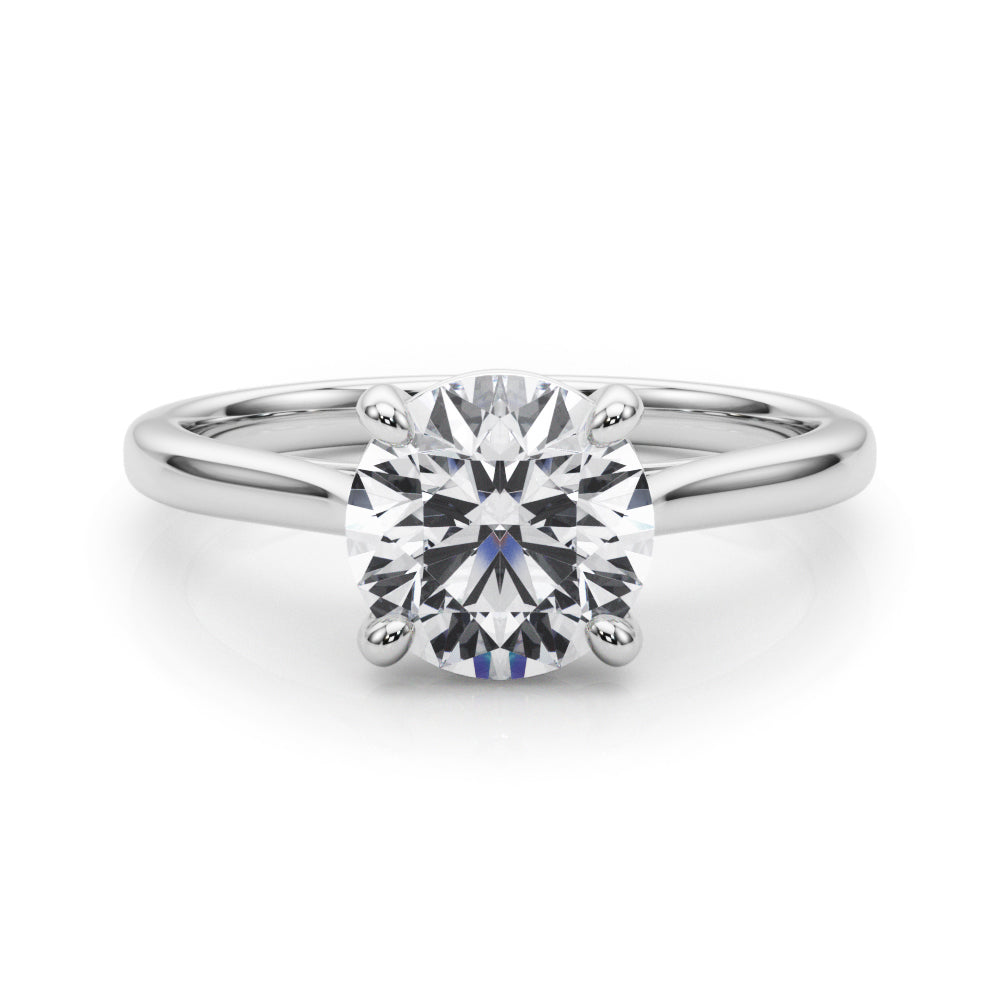 1 CT Lab Diamond Solitaire Ring