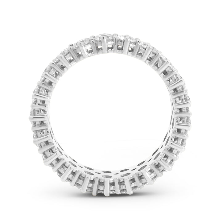 Three Rows Diamond Ring