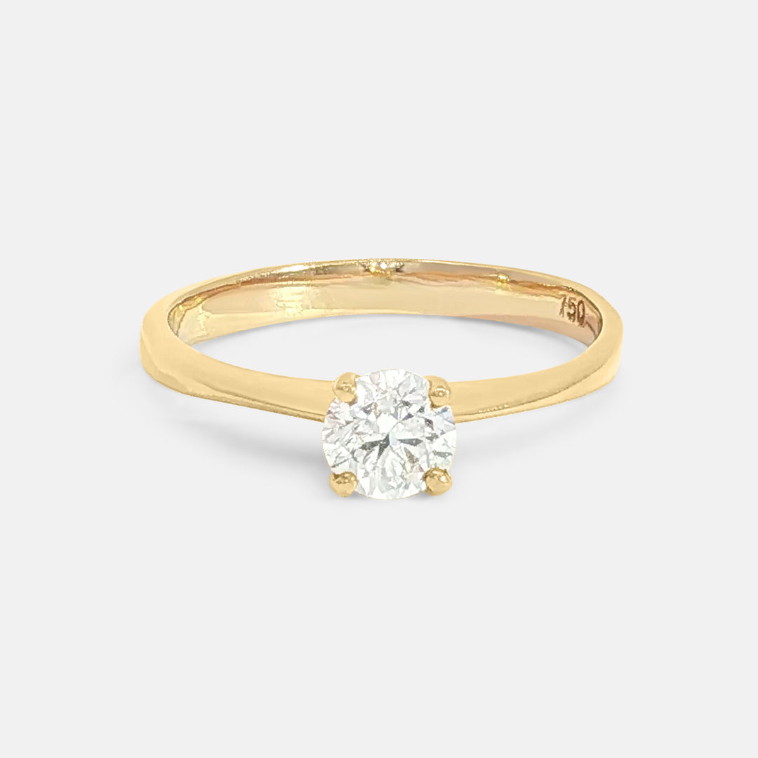 Bonnie Round Brilliant Engagement Ring