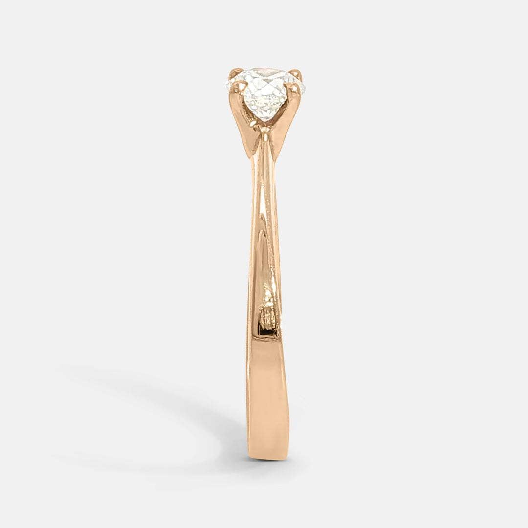 Bonnie Round Brilliant Engagement Ring