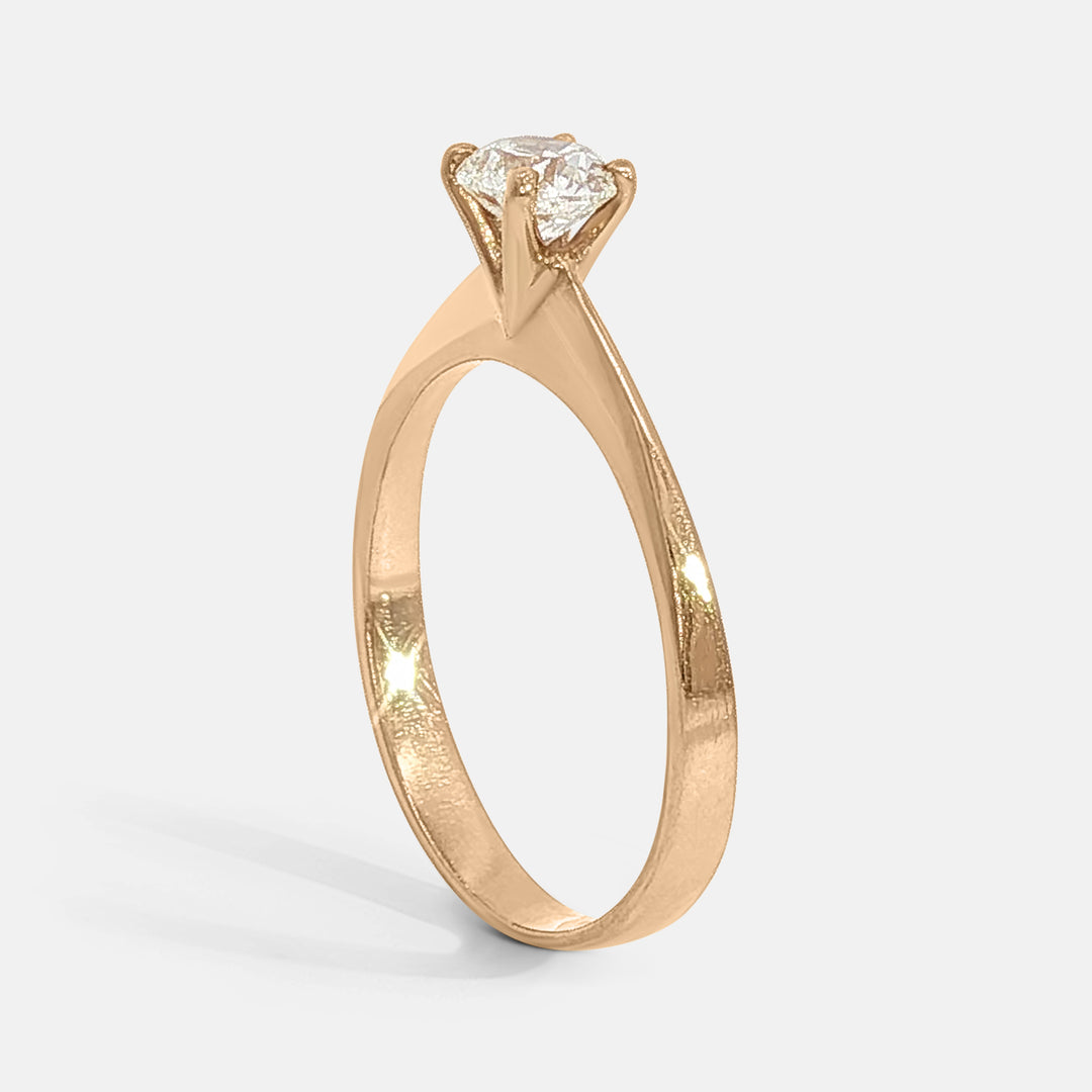 Bonnie Round Brilliant Engagement Ring