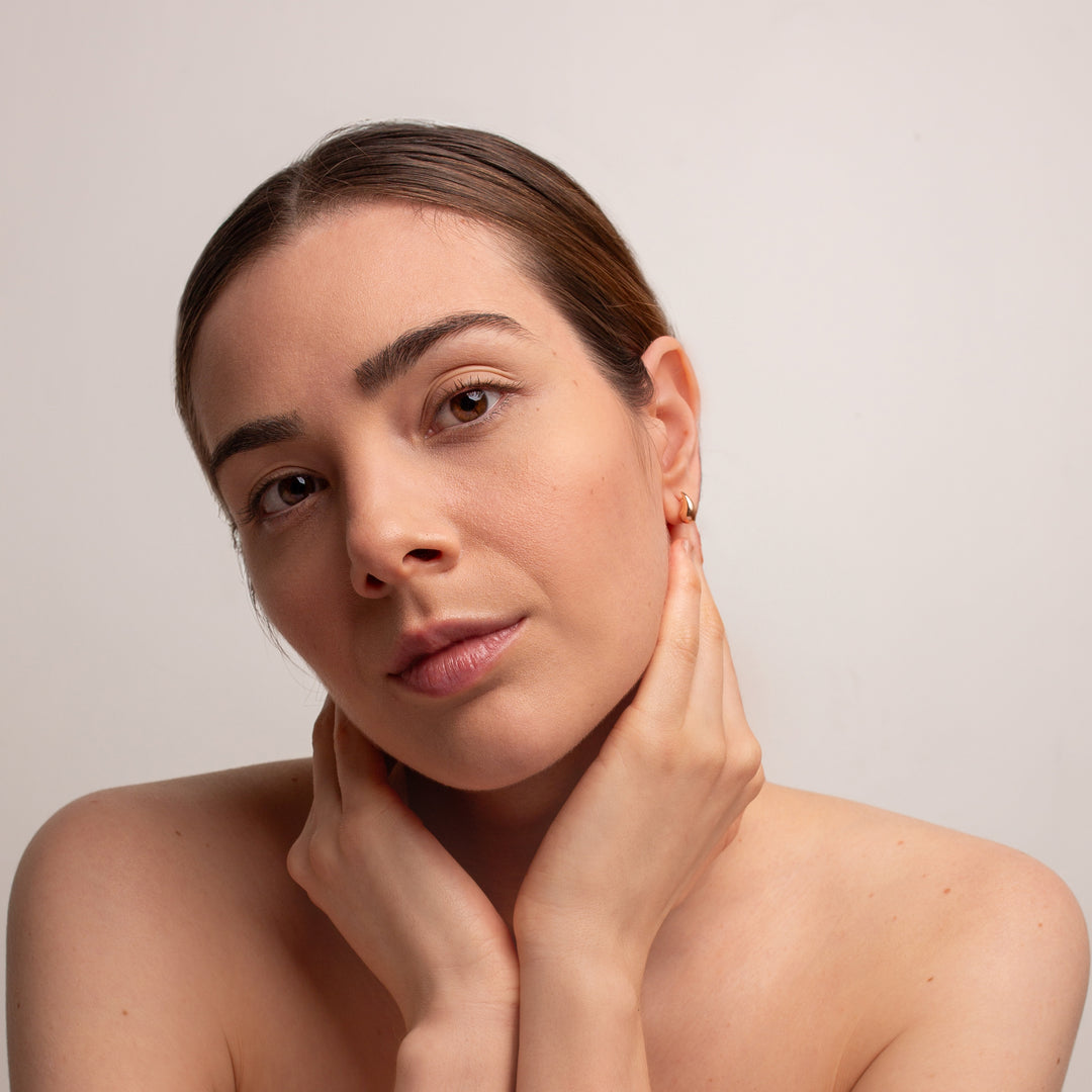Teardrop Stud Earrings