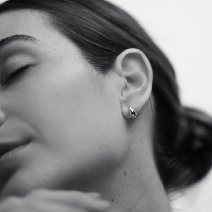Teardrop Stud Earrings