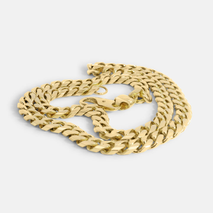 Flat Curb Chain Necklace