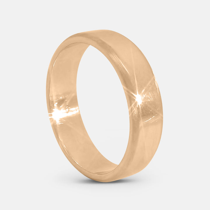 Beveled Edge Cigar Band 6mm