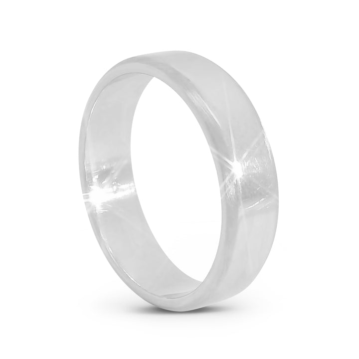 Beveled Edge Cigar Band 6mm