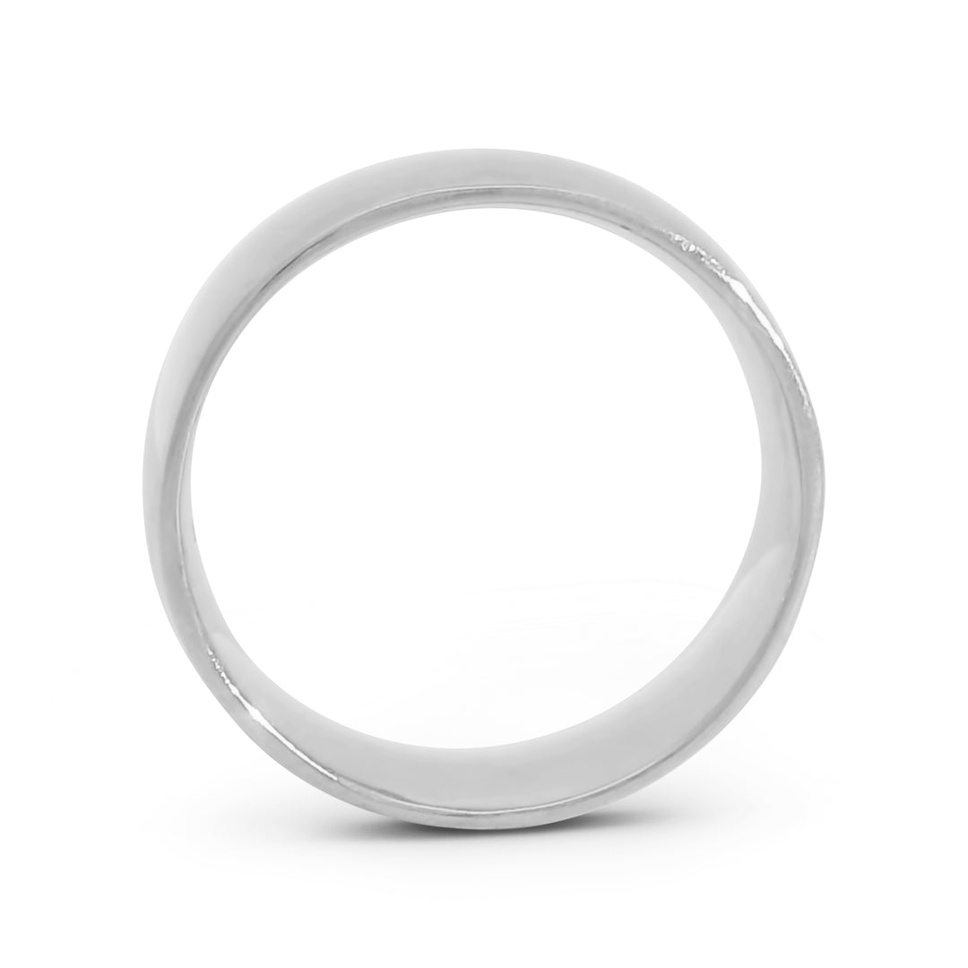 6.8mm Polished Men's Wedding Band