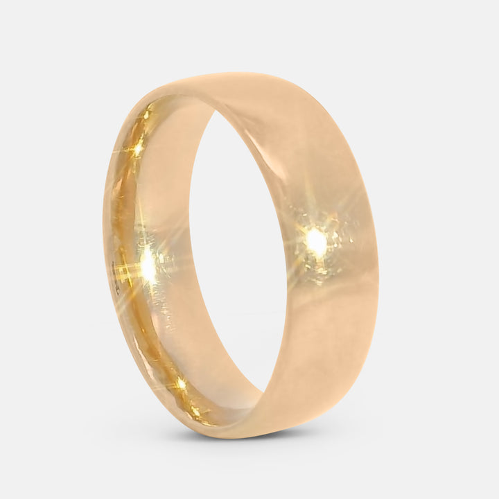 6.8mm Polished Men's Wedding Band