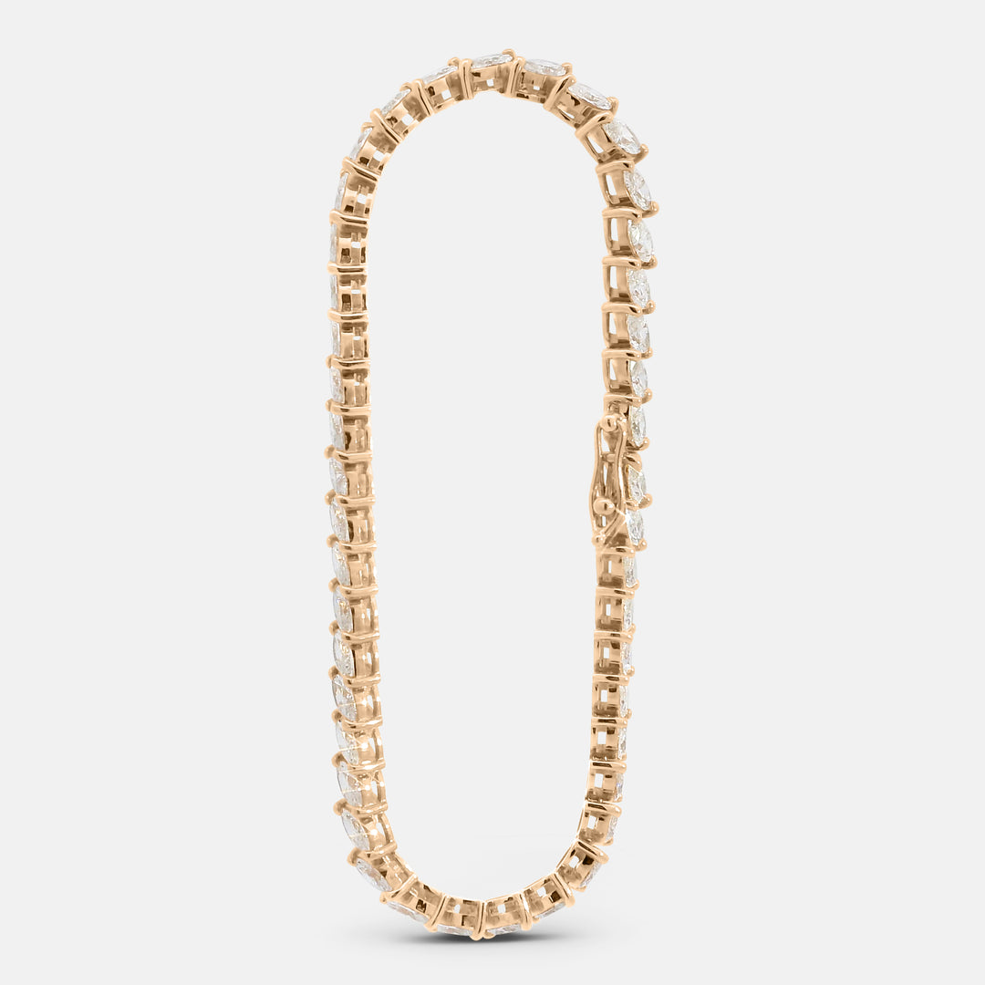 Marquise Tilted Tennis Bracelet