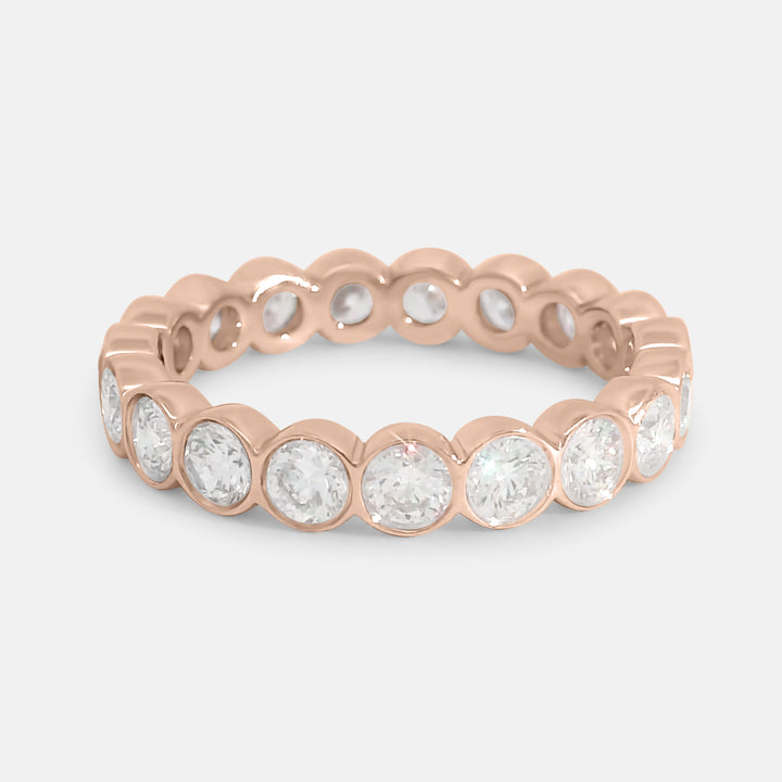 Eternity Brilliant Bezel Diamond Band