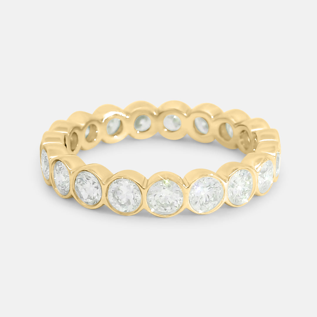 Eternity Brilliant Bezel Diamond Band