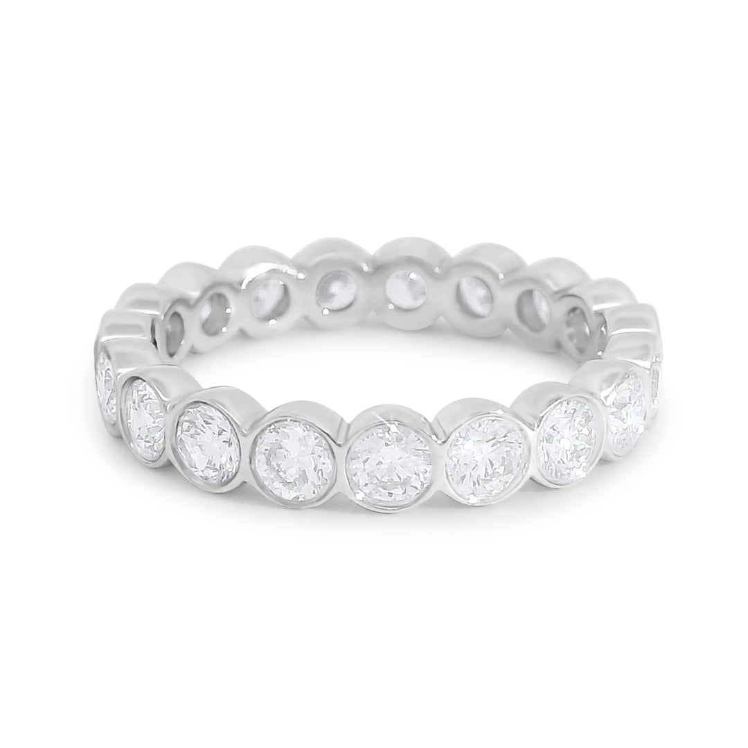 Eternity Brilliant Bezel Diamond Band