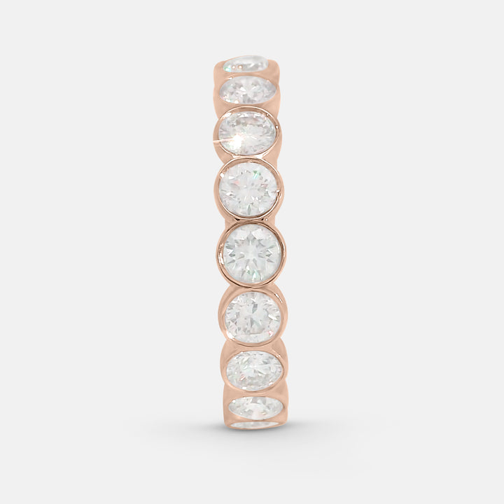 Eternity Brilliant Bezel Diamond Band