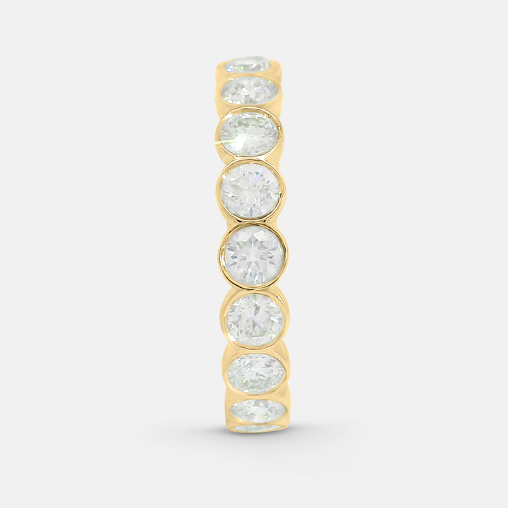 Eternity Brilliant Bezel Diamond Band