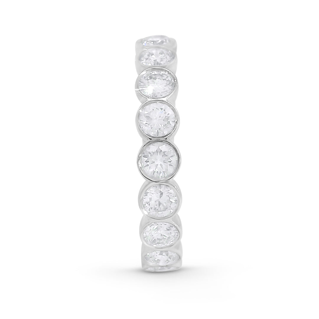 Eternity Brilliant Bezel Diamond Band
