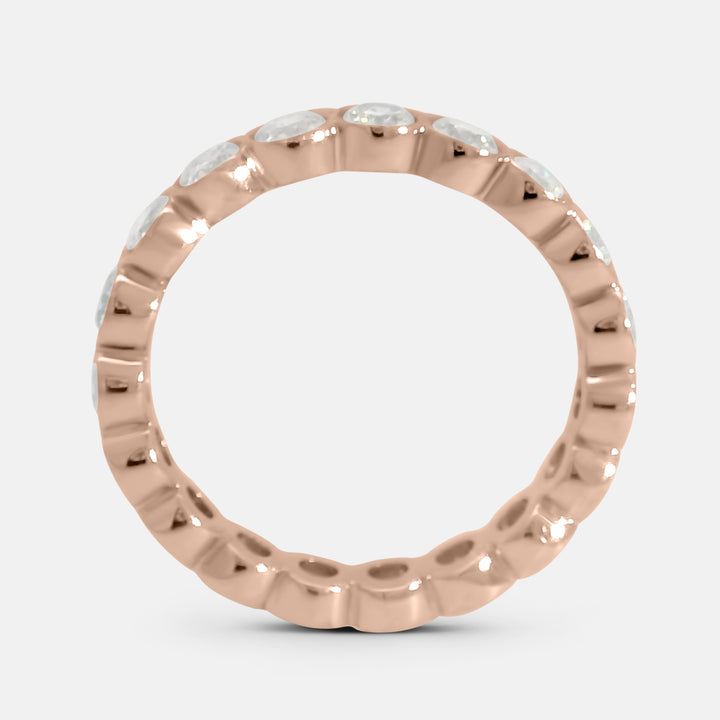 Eternity Brilliant Bezel Diamond Band