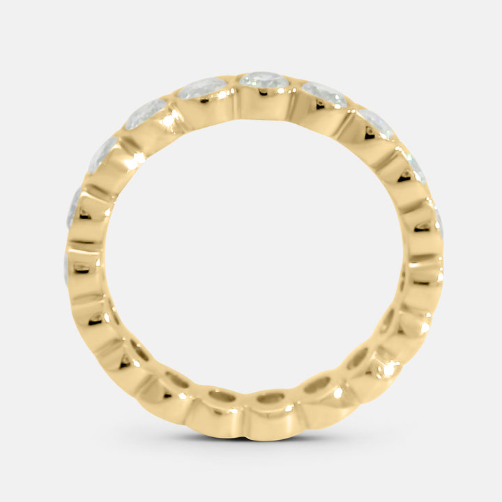 Eternity Brilliant Bezel Diamond Band