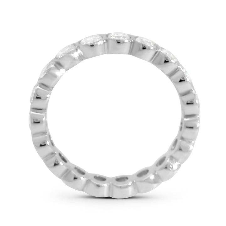 Eternity Brilliant Bezel Diamond Band