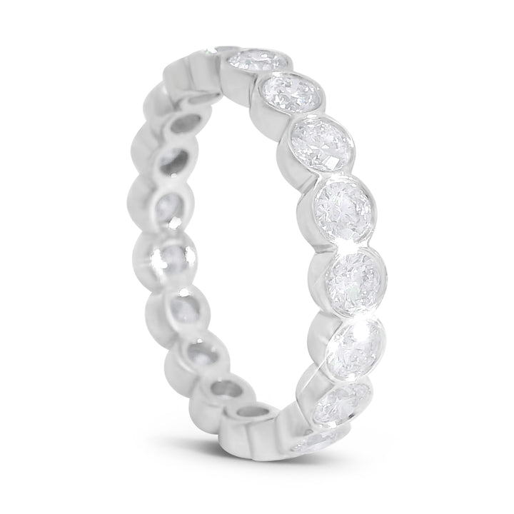 Eternity Brilliant Bezel Diamond Band