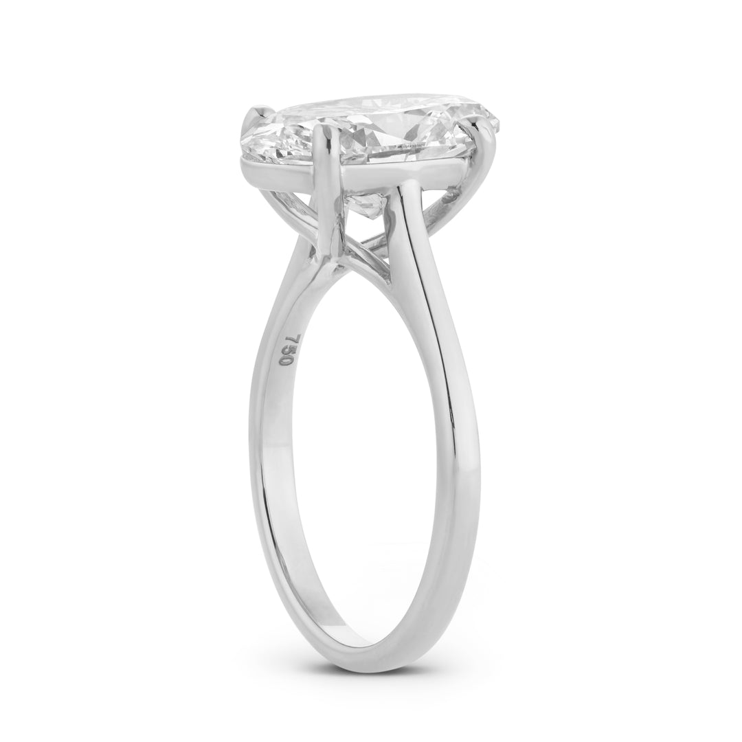 Mary Oval Cut Solitaire Engagement Ring