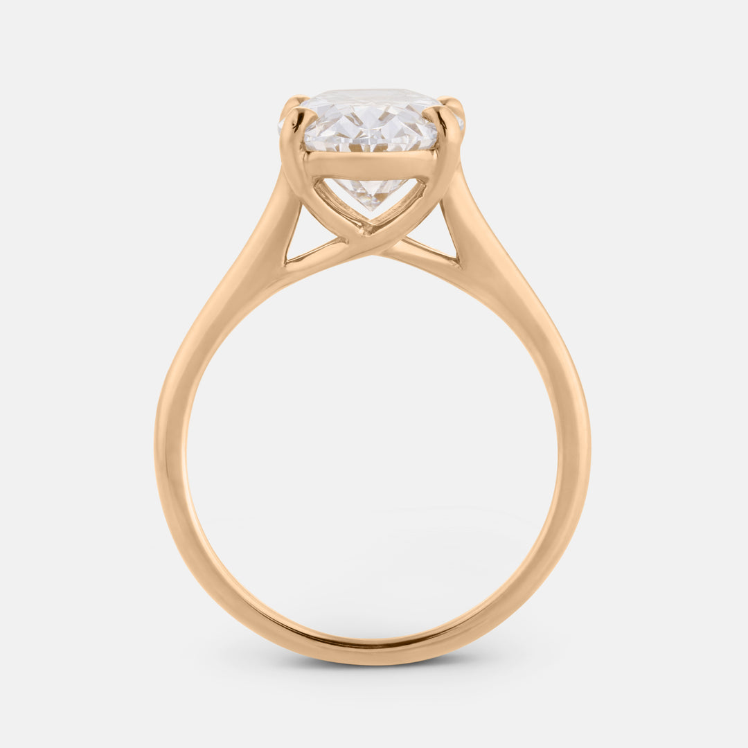 Mary Oval Cut Solitaire Engagement Ring